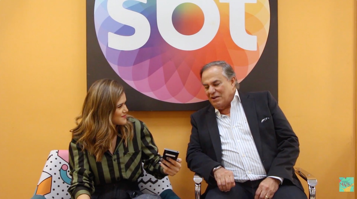 Ronnie Von no Programa da Maisa