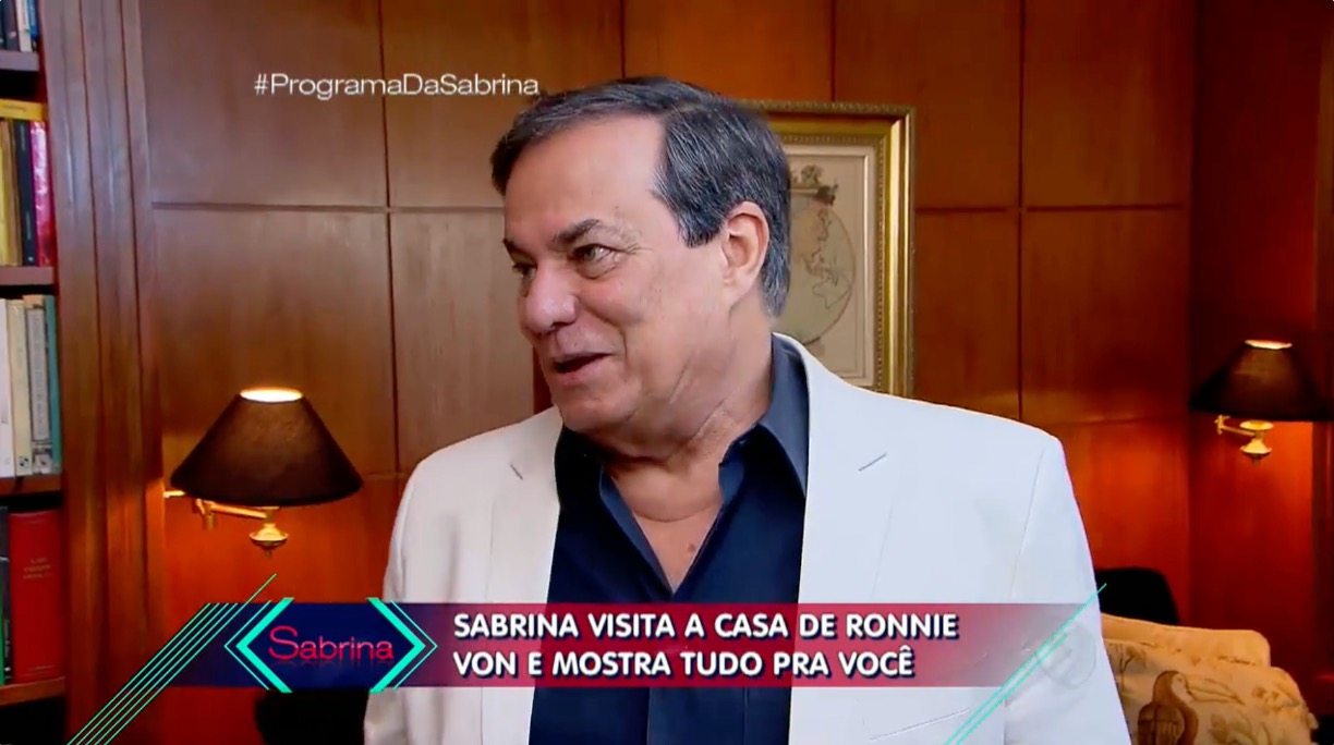 Ronnie Von no Programa da Sabrina